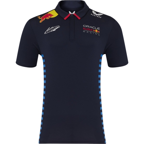 Max Verstappen Polo - XXL - Red Bull Racing - Driver Polo 2024 - Heren