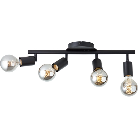 Brilliant Tiffany 99683/06 Plafondspot E27 28 W Zwart (mat)