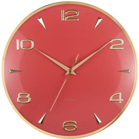 Karlsson - Wall Clock Sienna Glow