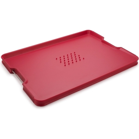 Joseph Joseph Cut & Carve Snijplank - Rood - XL