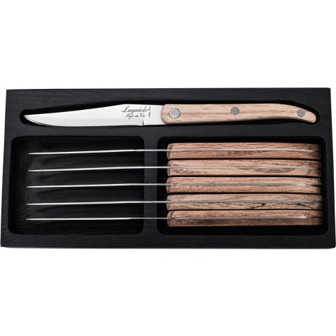 Laguiole Style de Vie Innovation Line Steakmessen 6 st.