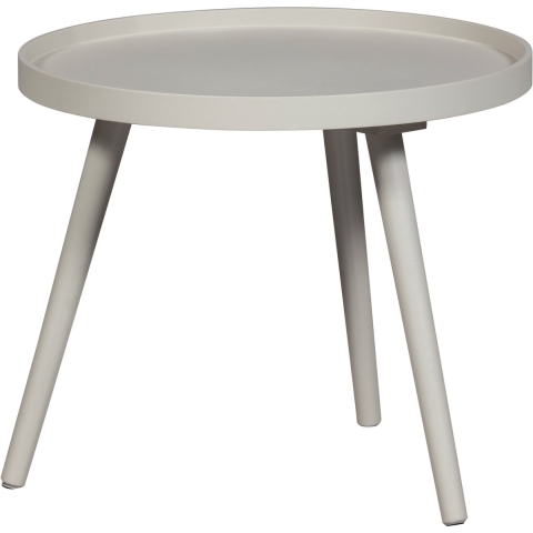 WOOOD Mesa Bijzettafel H 45 x Ø 45 cm - Zand