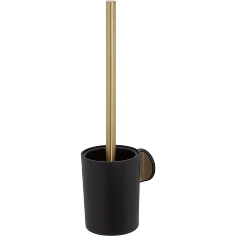 Tiger Tune Toiletborstel met Houder - Messing Geborsteld / Zwart