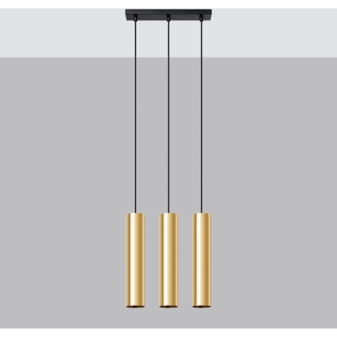 Bussandri Hanglamp modern - Metaal - Goud