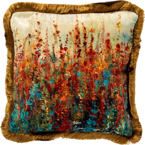 Hoii Sierkussen 45x45 cm - Valentina - Bruin - incl. kussenvulling