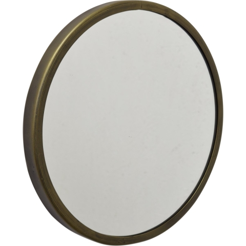 LOFT42 Mirror Spiegel Rond S Antiek Messing - Metaal - Ø35
