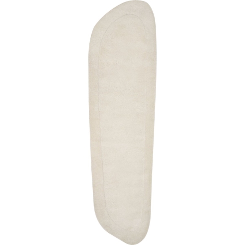 Beliani - BERANI - Vloerkleed - Beige - 80 x 250 cm - Viscose