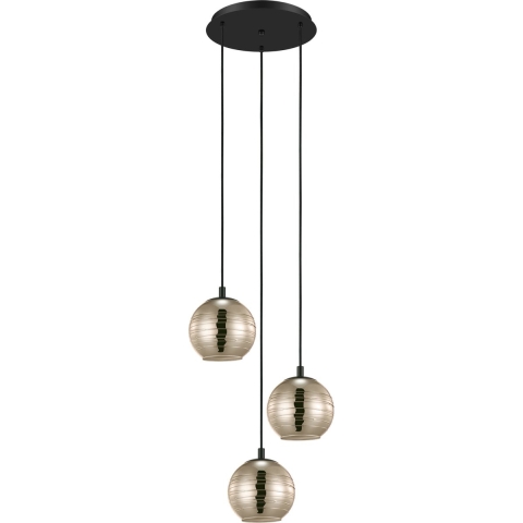 EGLO Hanglamp Lemorieta Goud - Glas - 44x150x44cm (BxHxD)