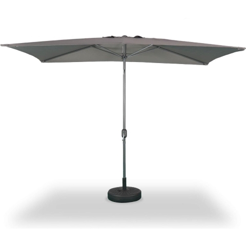sweeek - Rechthoekige parasol 2x3m met centrale mast