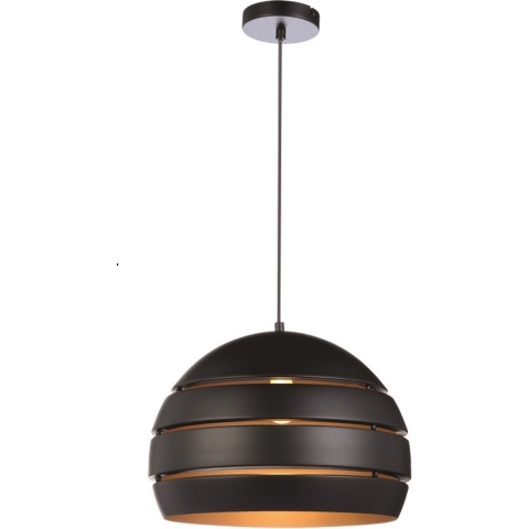 Freelight Hanglamp Djarin Mat Zwart & Goud Ø 48cm