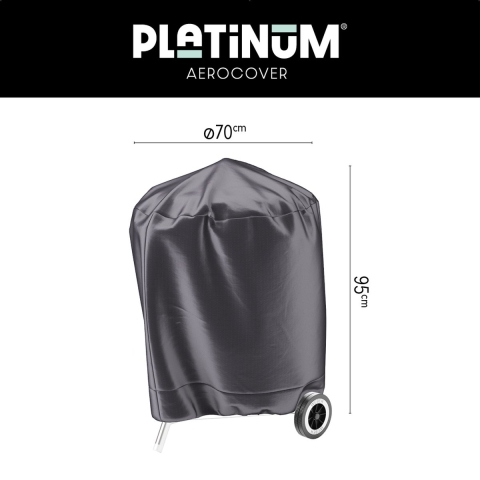 Platinum Aerocover barbecue beschermhoes - Ø70 cm.