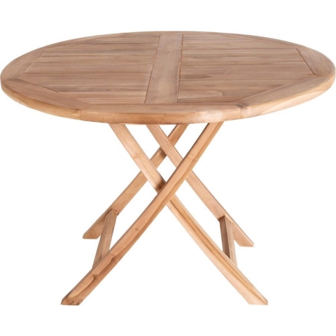 Artichok Jane inklapbare houten tuintafel - Ø 100 x 75 cm