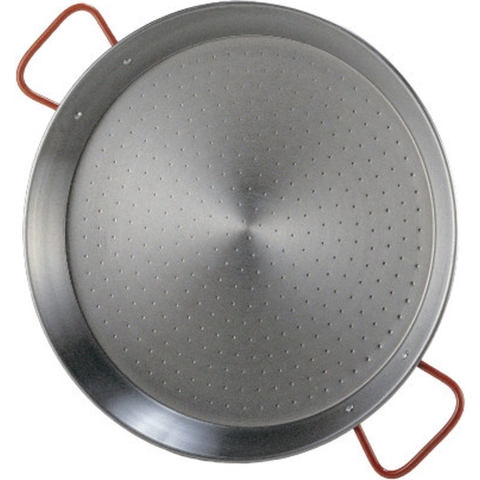 Paella pan, plaatstaal, 42 cm - Garcima