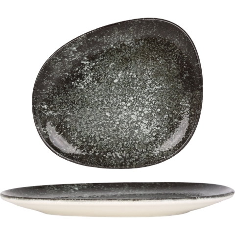 Bonna Gebaksbord - Cosmos - Porselein - 24 cm - set van 6