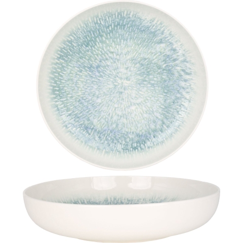 Rinart Diep bord - Asel - Porselein - 26 cm (2000cc) - set van 6