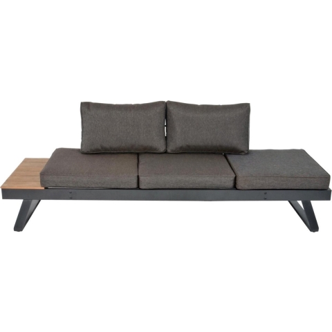 Arezzo 2-in-1 loungebank|ligbed | aluminium + polywood | 228cm