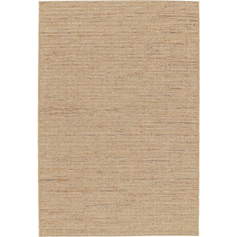 sweeek - Licht jute-effect tapijt voor binnen en buiten