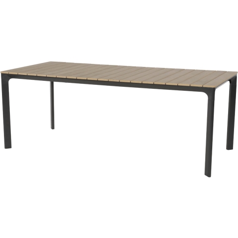 Lesli Living Arezzo dining tuintafel | aluminium + polywood | 200x90cm