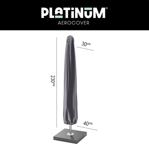 AeroCover Parasolhoes H 230 x Ø 40 cm