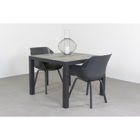VDG Sophie Element antraciet|Kings 100 cm. tuinset - 3-delig