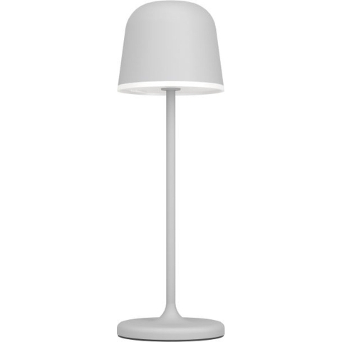 EGLO Mannera Tafellamp - Aanraakdimmer - Draadloos - 34 cm - Grijs