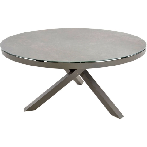 Lesli Living Mojito tuintafel rond 150 cm ceramic beige