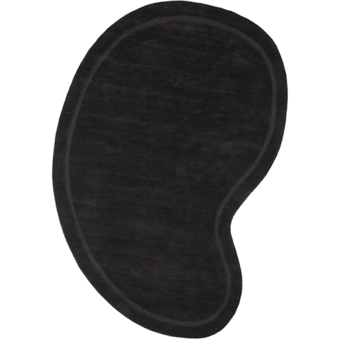 LABEL51 Vloerkleden Mody - Antraciet - Synthetisch - 160x230 cm