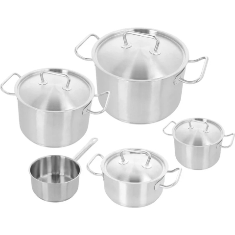 Demeyere Classic Pro 3 Kookset 5-delig SET79005 | Potten&Pannen | Keuken&Koken - Keukengerei | 5412191790052