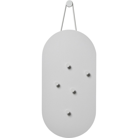 Zone Denmark A-Bulletin Magneetbord + 5 Magneten - Soft grijs