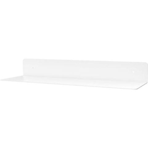 Lisomme Yara metalen wandplank wit - 50 x 15 x 7 cm