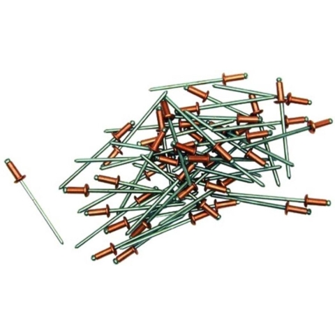 Gesipa 1454048 Popnagel (Ø x l) 5 mm x 14 mm Staal Aluminium Aluminium 500 stuk(s)