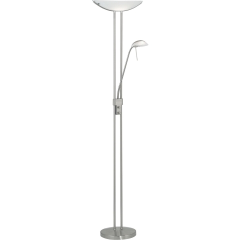 EGLO Baya Vloerlamp - R7S;G9 - 180 cm - Grijs|Wit - Dimbaar