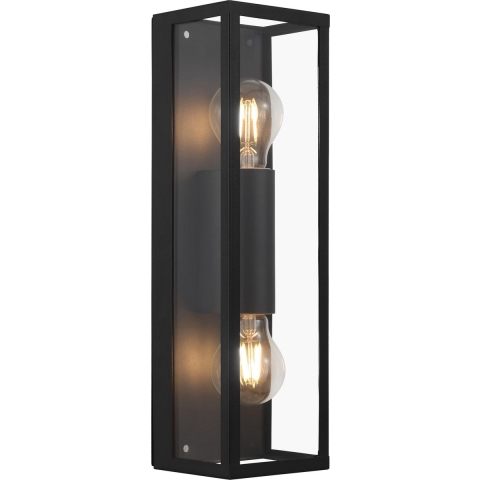 EGLO Amezola - Wandlamp - E27 - 38 cm - Zwart