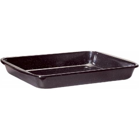 Riess Ovenschaal - Laag - 42 x 33 x 4.5 cm - Zwart