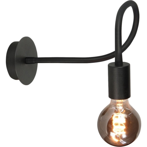 Highlight Wandlamp Flex Zwart Mat Zwart 50cm