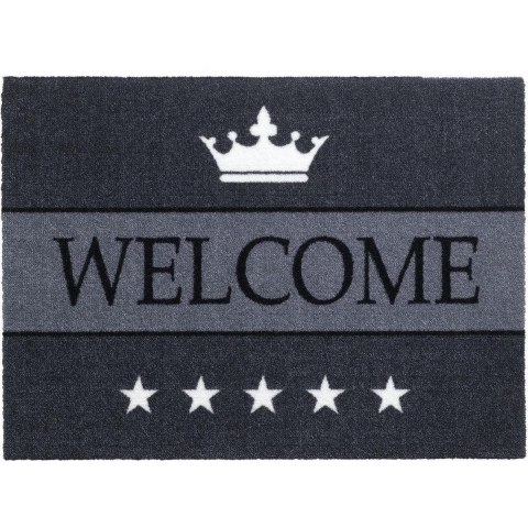 MD Entree - Schoonloopmat - Walk & Wash - 67 x 80 cm - Grijs