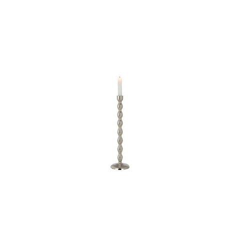 J-Line kandelaar Bollen Glanzend - aluminium - zilver - large