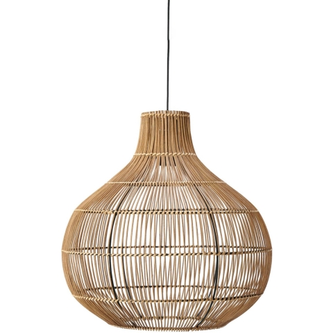 Light&living Hanglamp Ø50x51,5 cm PACINO rotan donker bruin