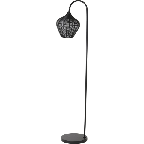 Light & Living Vloerlamp Alvaro - Zwart - 35x30x160 cm