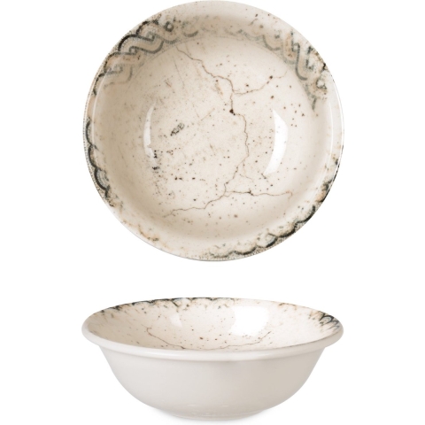 Rinart Kommetje - Remnant - Porselein - 16 cm - set van 6