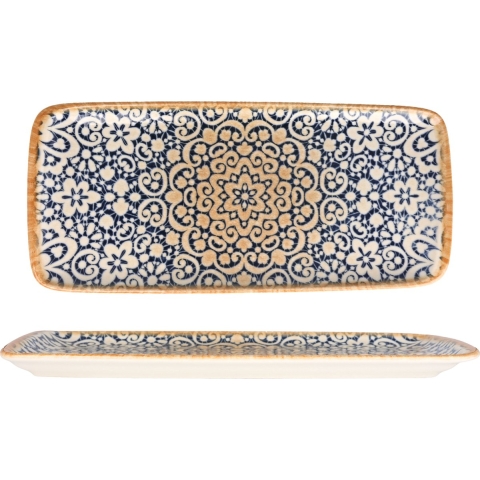 Bonna Serveerschaal - Alhambra - Porselein - 34x16 cm - set van 2