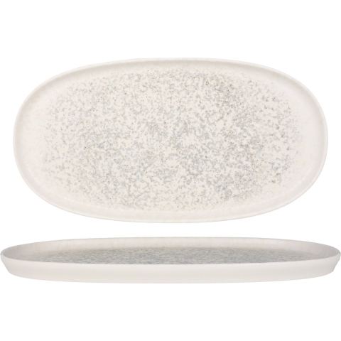 Bonna Serveerschaal - Lunar White - Porselein - 30 cm - set van 2