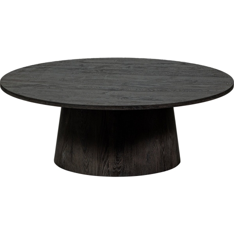 WOOOD Maan Salontafel - MDF - Donkerbruin - 35x100x100