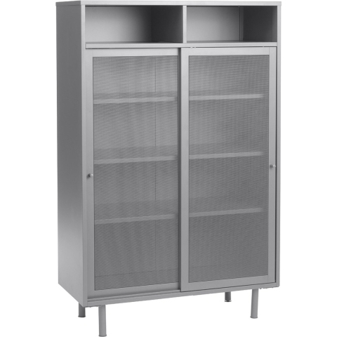 by fonQ Tibbe Opbergkast - H 140 cm - Greige