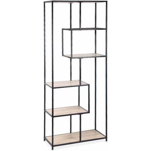sweeek - Metalen asymmetrische wandkast - LOFT
