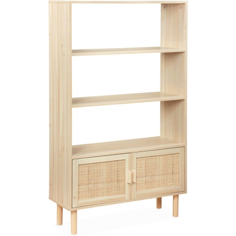 sweeek - Boekenkast met 2 deurtjes