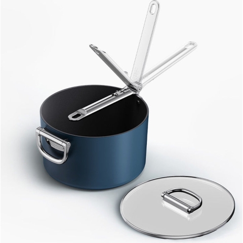 Joseph Joseph Space Kookpan met Deksel - Ø 23 cm