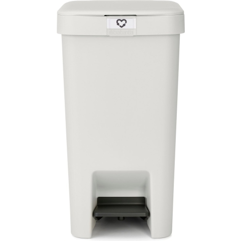 Brabantia StepUp Pedaalemmer - 16 L - Light Grey