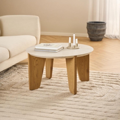 by fonQ Horizon Salontafel - Crème