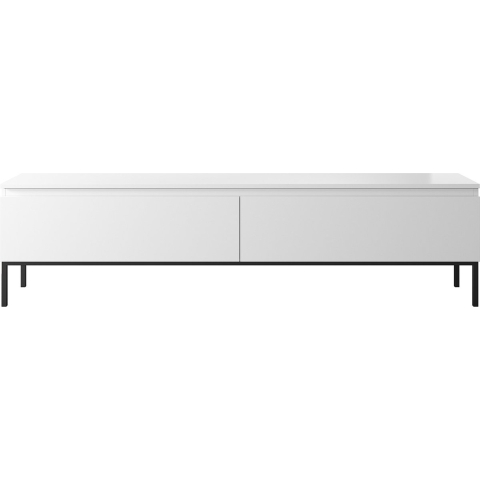 NADUVI Collection Kate Tv-Meubel - B 175 cm - Wit / Zwart